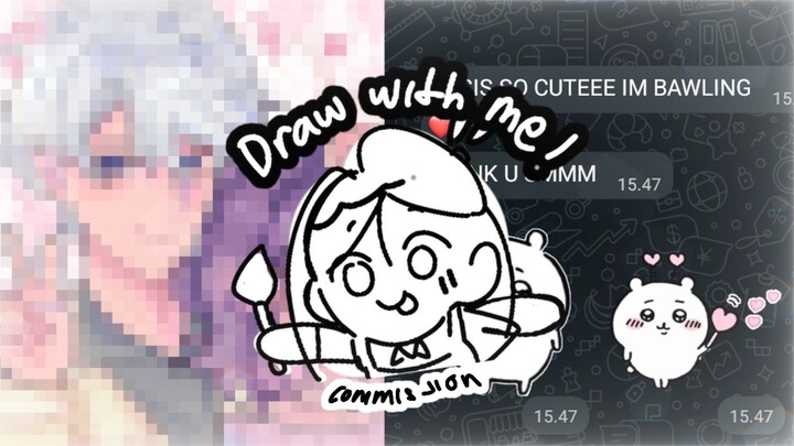 SOLOMON OBEY ME YUMESHIP COMMISSION — SPEEDPAINT & DRAW WITH ME🧁🍨