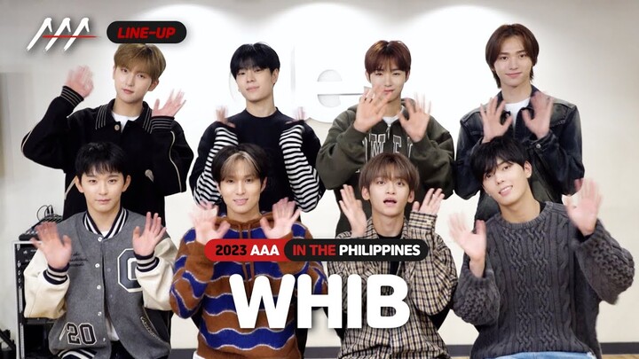 (SUB) [LINE-UP] 그룹 #WHIB  #휘브 | 2023 Asia Artist Awards IN THE PHILIPPINES #AAA #2023AAA