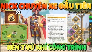 Trải Nghiệm Tướng Công Trình Full Set Cam Rise of Kingdoms - Quá Nhiều Hiệu Ứng Khó Chịu