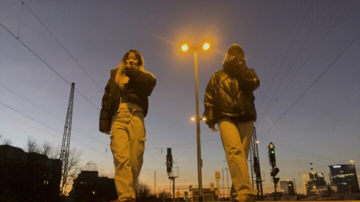 Dancing to Sweet Venom with friends at the beautiful German sunset!