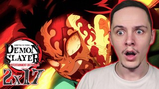 THE GREATEST DEMON SLAYER EPISODE!!! | Demon Slayer Season 2 Episode 17 REACTION