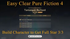 Honkai StarRail | Build Karakter Menyelesaikan Pure Fiction 4 Full Star 3/3. Patch 2.0