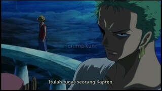 ketegasan zoro dalam kru😎