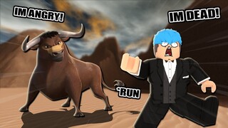 Escape Wild West | ROBLOX | HINABOL AKO NG TORO ANG SAKIT!