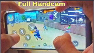 Realme narzo 20pro free fire gameplay test 4 finger claw handcam m1887 onetap headshot 90 HZ display