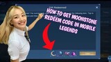 How to get free Moonstone Redeem code in Mobile Legends | New MLBB patch 2021