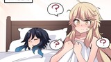 Sora: Kenapa aku tertidur? (*'へ'*)Simpan gambar patung pasir di Internetヾ(^▽^*)))