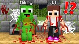 How Baby Mikey & JJ Shapeshift to SCARY MONSTERS in Minecraft challenge (Maizen Mizen Mazien)