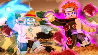 FIghting Pain Boss In Naruto Roblox! (shindo life)