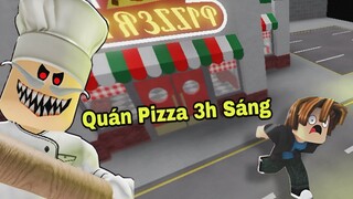 Quán ăn Pizza Kinh Dị Hãy Rời Khỏi Quán Này Khi Gặp Vào Lúc 3h Sáng Roblox