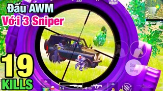 [PUBG Mobile] TaKaz Đấu SNIP vs 3 Thanh Niên Cầm AWM | T98