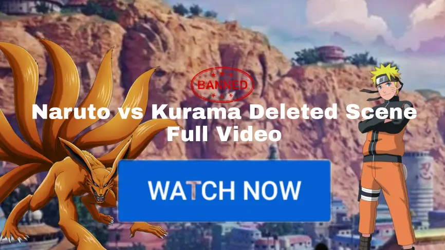 Naruto Vs Kurama Fight Scene Deleted Version Kishimoto S Alternate Naruto Fight Must Watch Bilibili