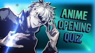 Anime Opening Quiz | (BANGERS ONLY)