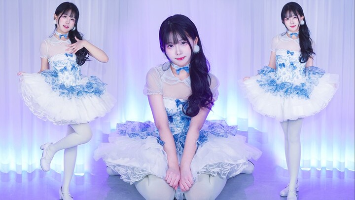 Apink - Mr.Chu❄Porselen Biru Putih Murni❄Layar Vertikal Satu Take Tanpa Potong