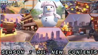 Season 1 Nuketown map updates | New locations in Battle royale | Rabbit new year exclusive events