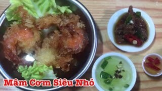 Thịt Kho, Tôm Chiên Bột, Canh Cải Siêu Nhỏ, | Góc Bếp Nhỏ