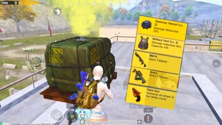 I LANDED on FLARE GUN🔥 GROZA + MK |Pubg Mobile