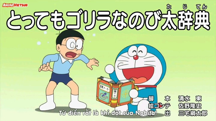 [Vietsub] Doraemon - Tập 892: Từ Điển Rất Là Khỉ Đ.ột Của Nobita
