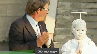 cầm gậy ra đây p3 #cuoimoingay