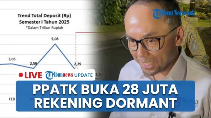 🔴LIVE: PPATK Akhirnya Buka 28 Juta Rekening Nganggur yang Dibekukan: Pelaku Pidana Sekarang Pusing