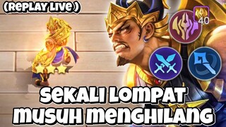 AUSTUS 2 GATOTKACA MAGE ASSASIN IMMORTAL FULL STACK!! SEKALI LOMPAT MUSUH MENGHILANG! MOBILE LEGENDS