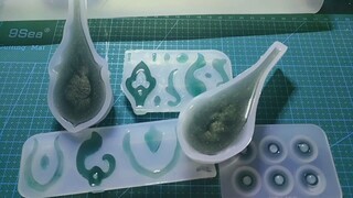 [DIY]Demould dari pipa resin eksposi|<Xiang Shou>