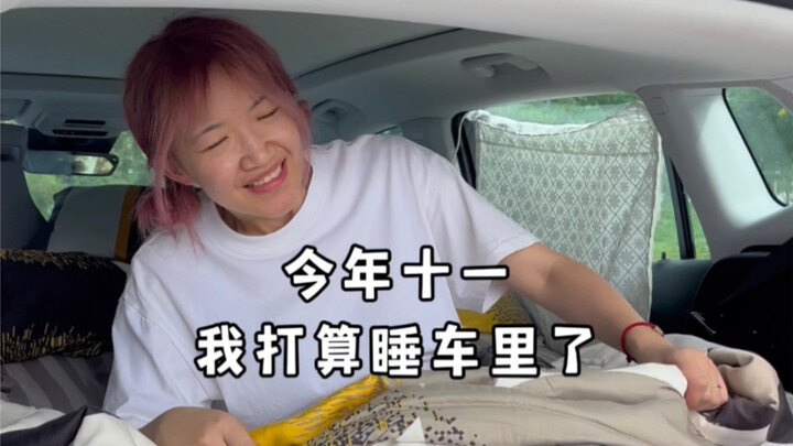 为了国庆睡车里，电焊了张折叠桌