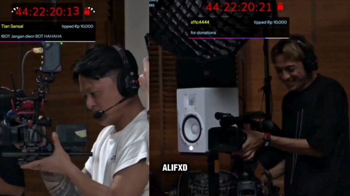 BRAVY DAN TEPE TIBA TIBA JADI KAMERAMEN DAN DIREKAM ALOY