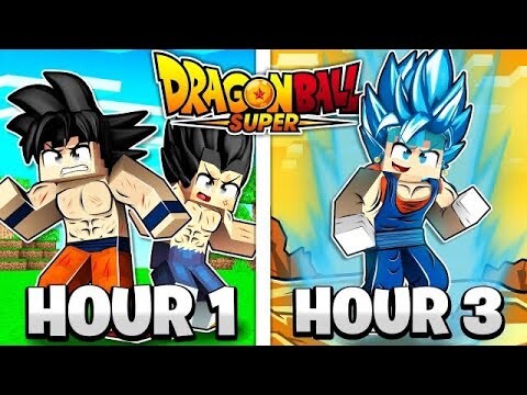 I Survived as VEGITO in Dragonball Super Minecraft!