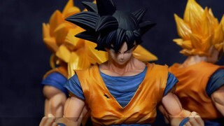 4K [PiPiGou Model Play Sharing No. 72] Dragon Ball Z Grandista nero Son Goku/Super 3 Goku