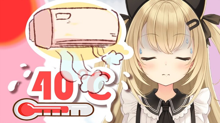 【Jasmine】Pembantu Jepang tidak memiliki AC dan siaran langsung dalam suhu tinggi 40 derajat
