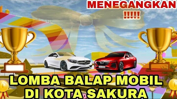 Lomba balap mobil Di Kota sakura!?!? Pemenangnya adalah... #sakuraschoolsimulator #shorts #fyp #fypシ