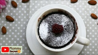 Chocolate cake Microwave เค้กช็อกโกแลตไมโครเวฟ 2 นาที เนื้อนุ่ม ฉ่ำ อร่อย