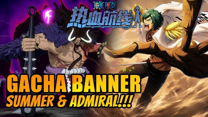 BANNER BARU RILIS ADMIRAL RYOKUGYU!! WAKTUNYA KITA GACHA LAGI!!!!!  - ONE PIECE : FIGHTING PATH