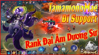 🌸Onmyoji Arena: Tamamono Mae (Nội) - Pháp sư đi Support cực khó chịu - MVP đơn giản