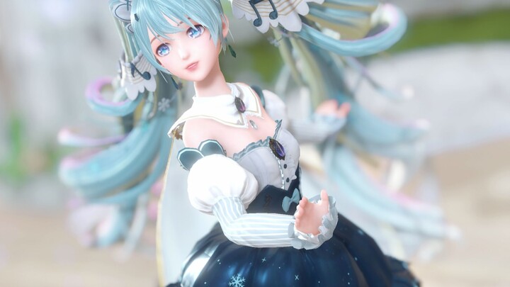 MMD]ฮัตสึเนะ มิกุ เต้นโดยแฟนเมดใน Shining Nikki