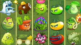 PVZ2 evolution | sự tiến hóa qua các phiên bản của plant - MK Kids