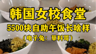 韩国女校食堂5500元自助午饭长啥样？（听说辣白菜要涨价？消息可靠吗？）
