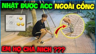 NTN cực sốc khi nhặt được acc “ Ở Ngoài Cổng ” , liệu có phải em họ chả nick ?