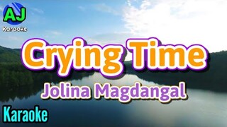 CRYING TIME - Jolina Magdangal | KARAOKE HD