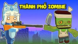 MINI GAME: THÀNH PHỐ TẬN THẾ ZOMBIE * 1 NGÀY LÀM THỢ SĂN TRONG KHU PHỐ ZOMBIE BÍ ẨN MINI WORLD