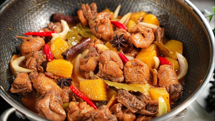 Khám phá Món Gà Kho đặc biệt sử dụng nguyên liệu rất hay ngon ghiền luôn đó | Braised Chicken