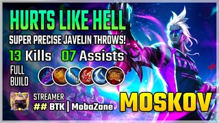 Moskov Best Build Gameplay 2020 by BTK MobaZane | EPIC SKIN GIVEAWAY!  - Mobile Legends