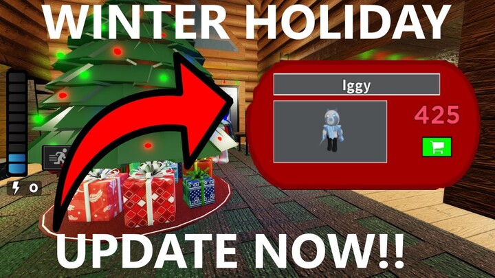 NEW PIGGY WINTER HOLIDAY UPDATE NOW! 2021 (Roblox Piggy)