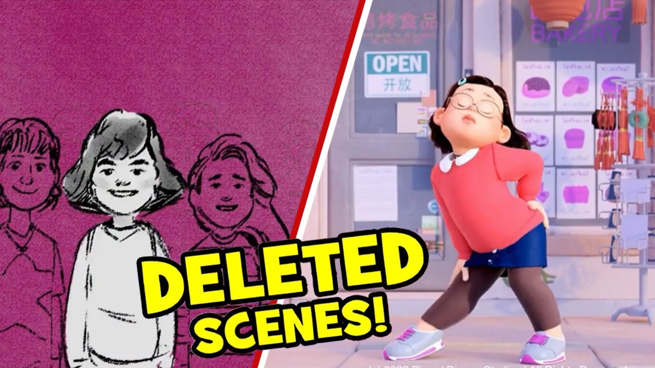 Turning Red Deleted Scenes And Animation Test Scenes | Pixar | @3D Animation  Internships - Bilibili