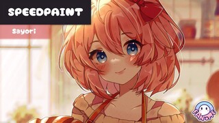 SPEEDPAINT_Doki Doki Literature Club_Sayori