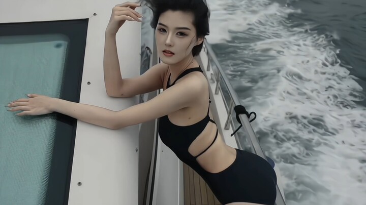 【No.164: Cheng’er】A Model with an Amazing Figure in Beach Looks — “The Plan to Collect All the Gorge