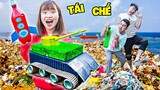 Hà Sam Chế Tạo Đồ Chơi Từ Rác Thải Nhựa