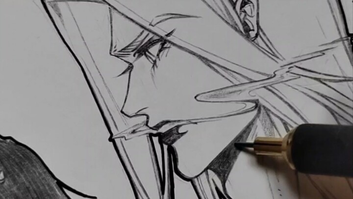 How do you finish a signature drawing? ↑ ↓ ↑  →←→←→