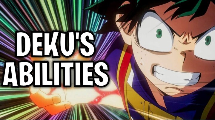 Izuku Midoriya's Abilities (My Hero Academia)